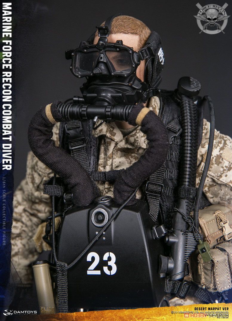 Dam Toys 1/6 Marine Force Recon Combat Diver Desert Marpat Ver. (Fashion Doll) Other picture3