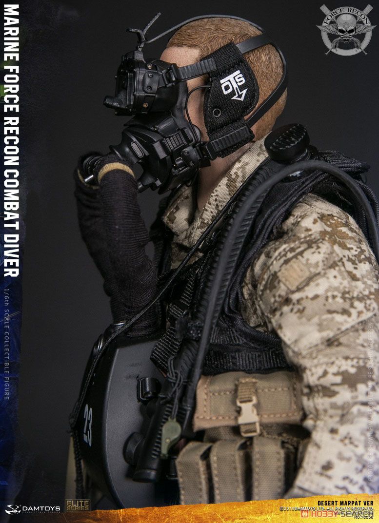 Dam Toys 1/6 Marine Force Recon Combat Diver Desert Marpat Ver. (Fashion Doll) Other picture4