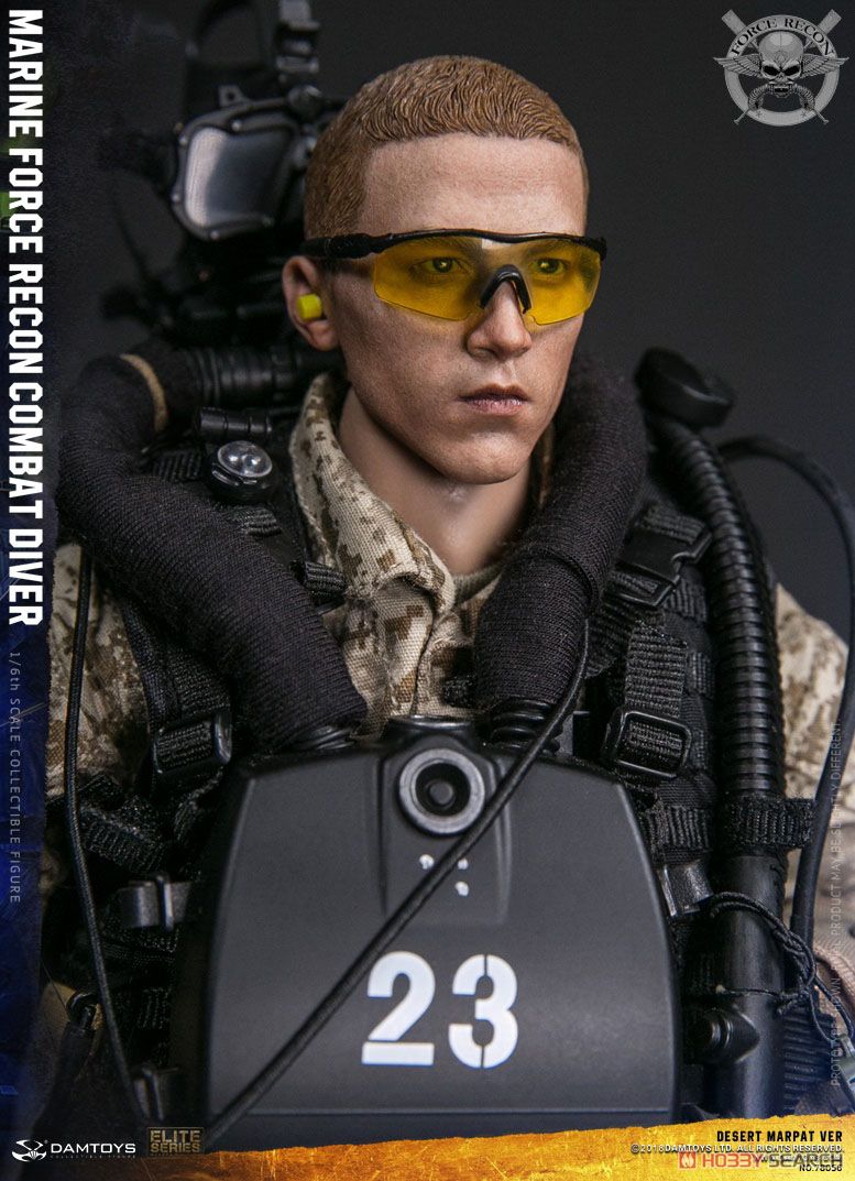 Dam Toys 1/6 Marine Force Recon Combat Diver Desert Marpat Ver. (Fashion Doll) Other picture6