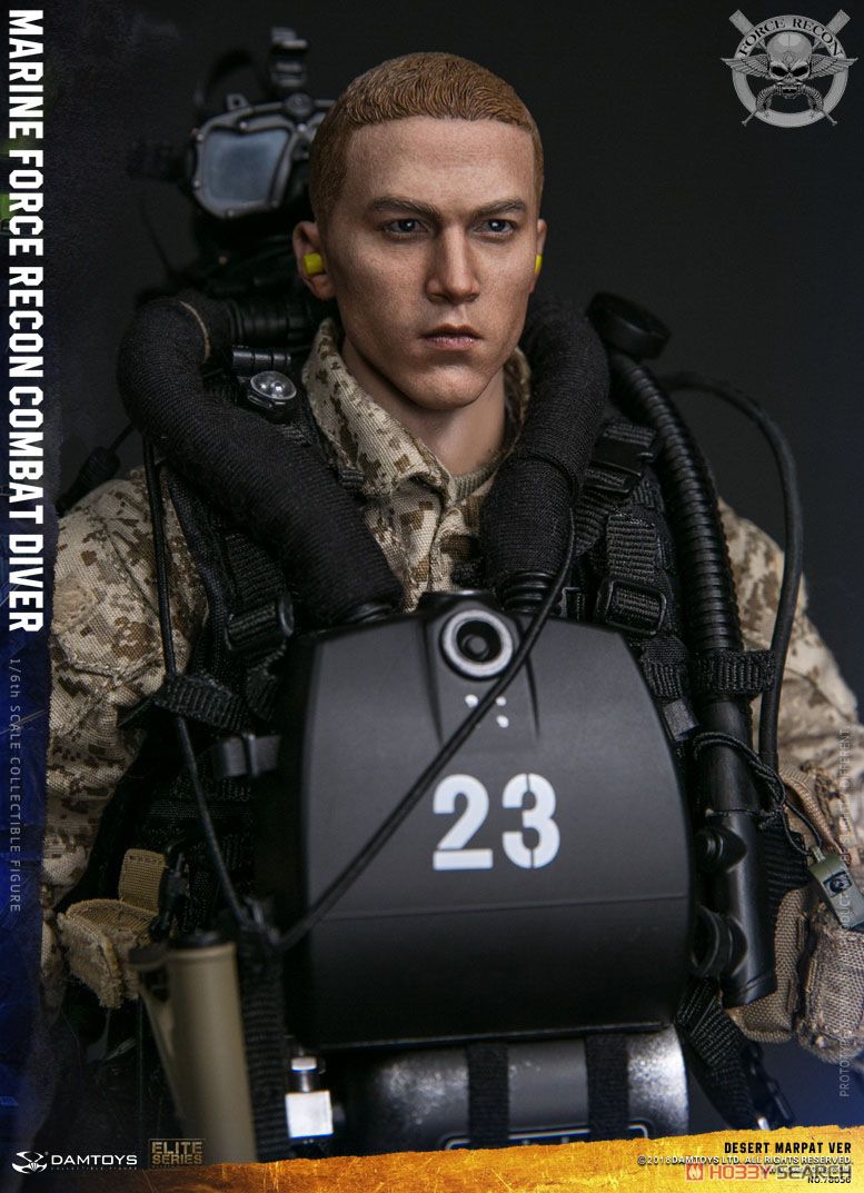 Dam Toys 1/6 Marine Force Recon Combat Diver Desert Marpat Ver. (Fashion Doll) Other picture8