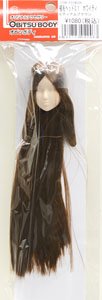 Hair Implant Head 01 (Whity/Medium Brown) (Fashion Doll)