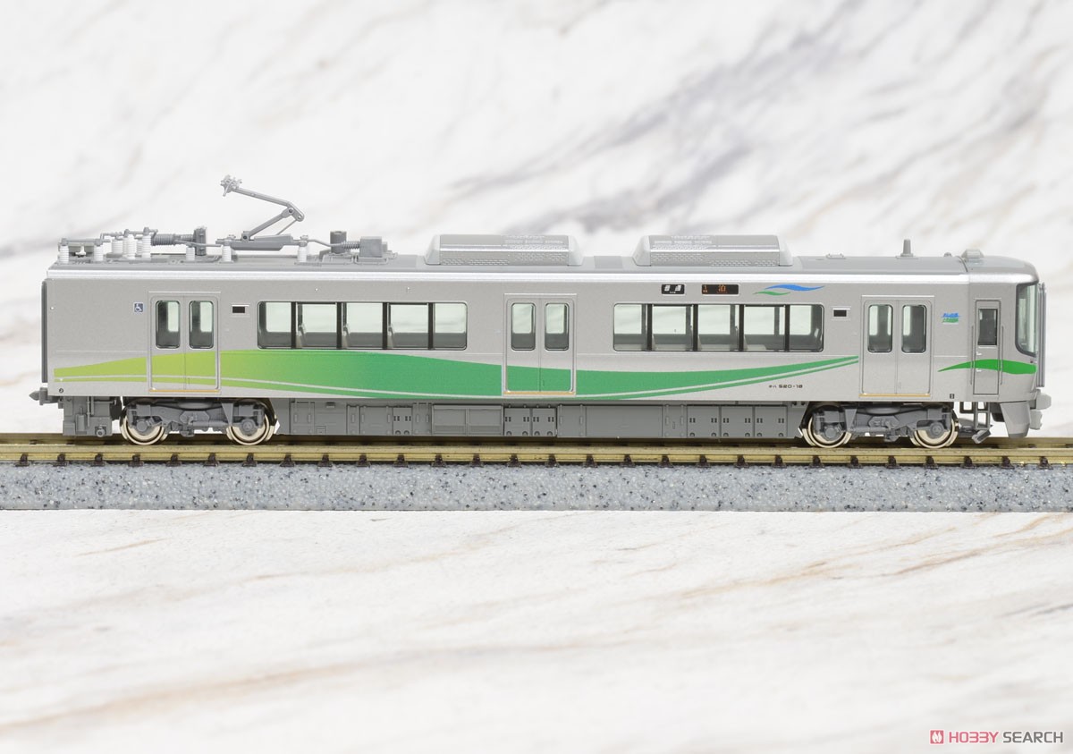 Ainokaze Toyama Railway Series 521 (2-Car Set) (Model Train) Item picture4