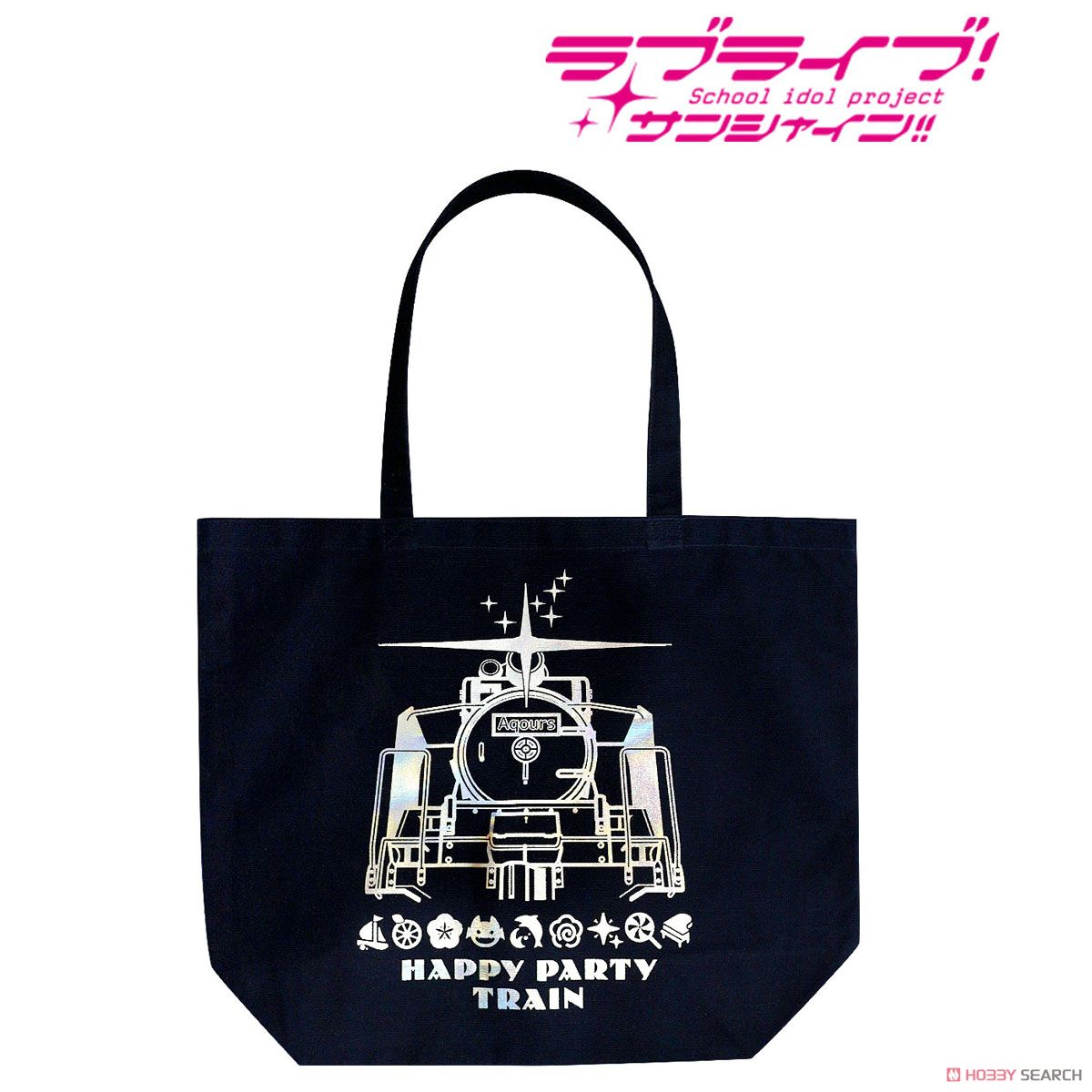 Love Live! Sunshine!! Hologram Large Tote Bag (Happy Party Train) (Anime Toy) Item picture1