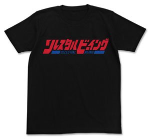 機動戦士ガンダム00 劇場版ソレスタルビーイング Tシャツ BLACK XL (キャラクターグッズ)