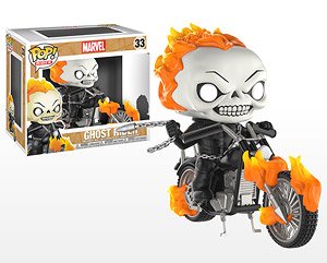 POP! 『マーベル・コミック』 ゴーストライダー＆ヘルバイク (完成品)