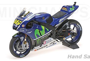 ヤマハ YZR-M1 `MOVISTAR YAMAHA` バレンティーノ・ロッシ テストバイク 2016 (ミニカー)
