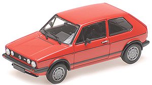 フォルクスワーゲン ゴルフ GTI 1976 レッド (ミニカー)