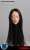 1/6 Asian Female Head Close Eyes Black Hair Long Straight (Fashion Doll) Item picture2