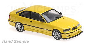 BMW M3 (E36) 1992 イエロー (ミニカー)