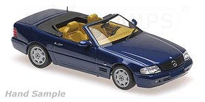 Mercedes Benz SL 1999 Blue Metallic (Diecast Car)
