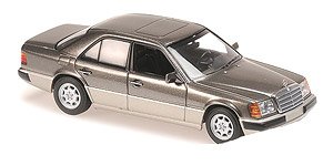 メルセデス ベンツ 230E 1991 グレーメタリック (ミニカー)