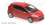 Ford Fiesta 2008 Red (Diecast Car) Item picture1