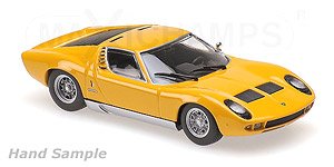 Lamborghini Miura 1966 Gold (Diecast Car)