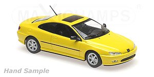 Peugeot 406 Coupe Yellow (Diecast Car)