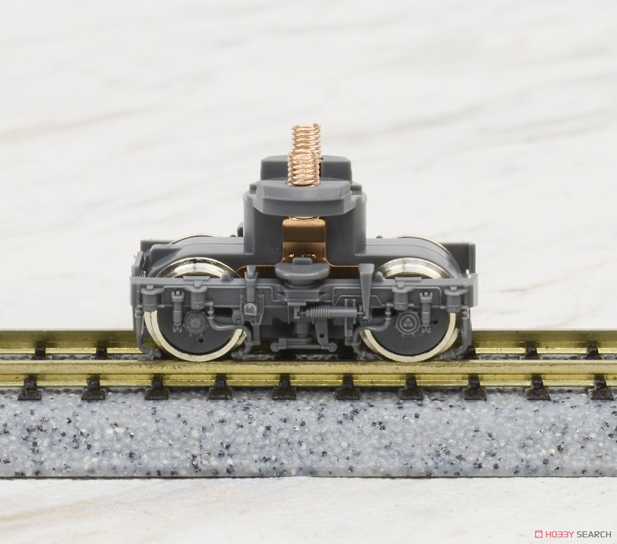 【 6662 】 FD7K形 動力台車 (グレー・プレート輪心・銀車輪) (1個入) (鉄道模型) 商品画像1