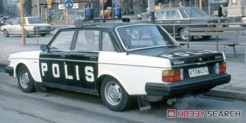 ボルボ 240 GL 1986 スウェーデン警察パトカー (ミニカー) その他の画像1