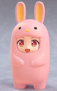 ねんどろいどもあ きぐるみフェイスパーツケース(ピンクうさぎ) (フィギュア)