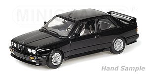 BMW M3 プレーン ボディー バージョン 1987 ブラック (ミニカー)