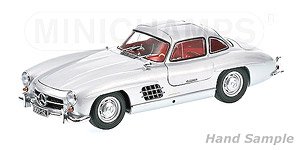 メルセデス ベンツ 300 SL (W198) 1955 シルバー (ミニカー)