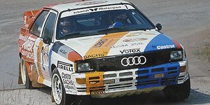 Audi Quattro A2 Schmidt Motorsport #2 Hunsruck Rallye 1984 Winners (Diecast Car)
