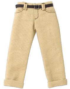 PNS Boys Low-rise Cropped Pants (Beige) (Fashion Doll)