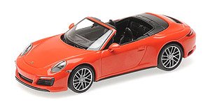 ポルシェ 911 (991.2) カレラ 4S カブリオレ 2017 オレンジ (ミニカー)