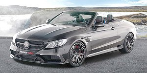 Brabus 650 C Class Coupe Based On Mercedes-AMG C 63 S Cabriolet 2017 Grey Metallic (Diecast Car)