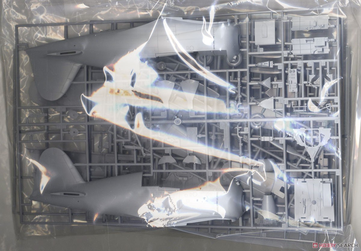 三菱 J2M2 局地戦闘機 雷電 11型 `第381航空隊` (プラモデル) 中身1