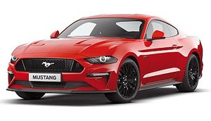 Ford Mustang 2018 Red (Diecast Car)