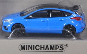 フォード フォーカス RS 2018 ブルー/ブラックルーフ (ミニカー)