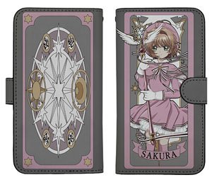 カードキャプターさくら クリアカード編 さくら 手帳型スマホケース158 (キャラクターグッズ)