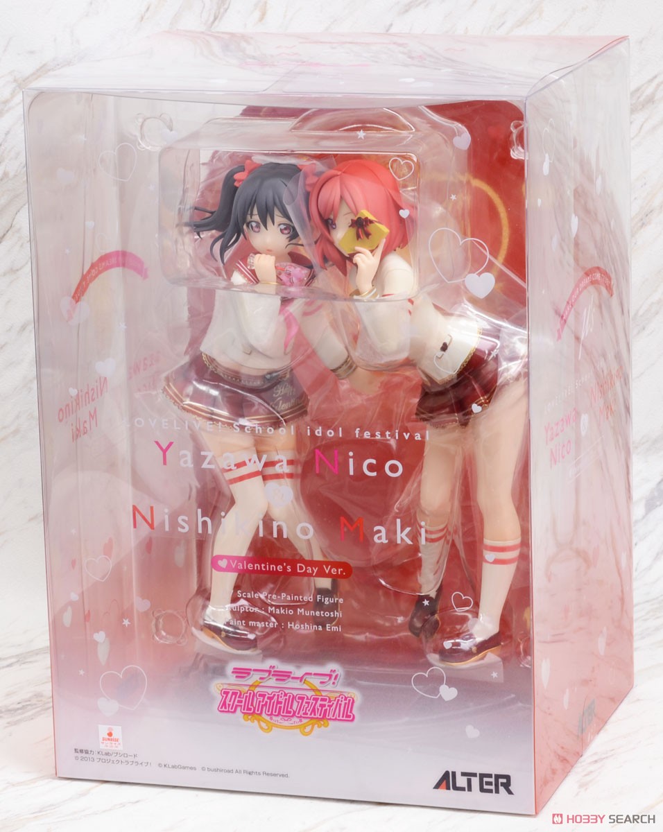 Nico Yazawa & Maki Nishikino Valentine Edition (PVC Figure) Package1