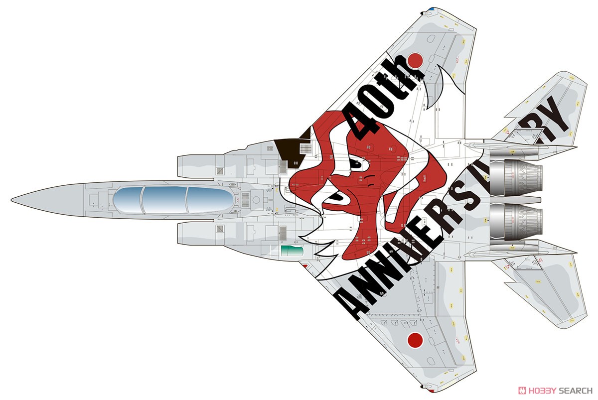航空自衛隊 F-15J イーグル 第304飛行隊 創設40周年記念塗装機 `テング・ウォーリアーズ` (プラモデル) その他の画像1