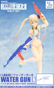 1/12 Little Armory (LA040) Water Gun B (Plastic model)