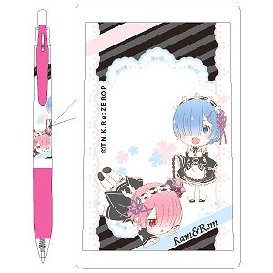Re: Life in a Different World from Zero Sarasa Ballpoint Pen Ram & Rem (Anime Toy)