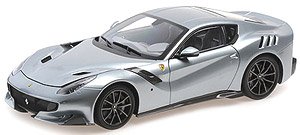 フェラーリ F12 TDF 2015 GRIGIO TITANO (シルバー) (ミニカー)