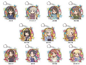 The Idolmaster Cinderella Girls Theater [Tobichara] Trading Acrylic Key Ring Cool (Set of 11) (Anime Toy)