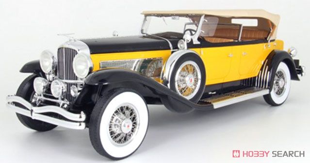 デューセンバーグ Model SJ Tourster Derham 1932 (オレンジ/ブラック) (ミニカー) 商品画像1