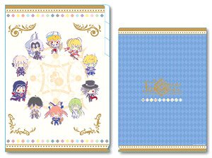 クリアファイル3ポケット Fate/Grand Order Design produced by Sanrio/B (キャラクターグッズ)