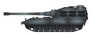 ドイツ E-100 駆逐戦車w/170mm砲 1946年 (ジャーマングレー) (完成品AFV)
