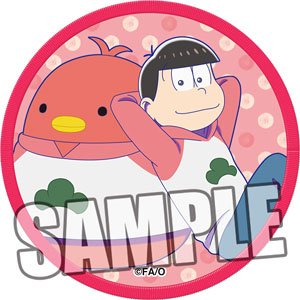 おそ松さん クロスバッジ 「おそ松」 ちゅんコレと一緒Ver. (キャラクターグッズ)