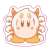 Kirby`s Dream Land Waddle Dee Collection Die-cut Sticker 6.Taranza (Anime Toy) Item picture1