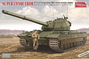 Super Conqueror FV214 Conqueror MKII w/Spaced Armor (Plastic model)