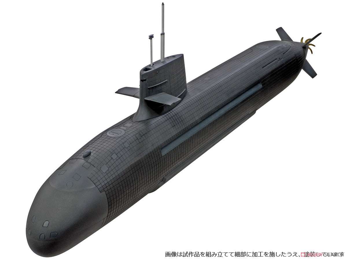 海上自衛隊 そうりゅう型潜水艦 (プラモデル) 画像一覧