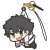 Fate/Grand Order Gudao Edmond Dantes Tsumamare Strap (Anime Toy) Item picture1