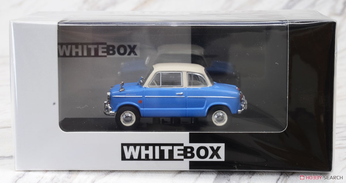 NSU プリンツ 30E 1959 ブルー/ホワイト (ミニカー) パッケージ1