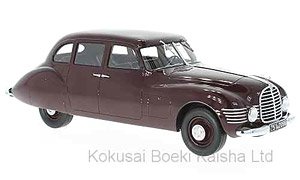 Horch 930 S Streamline Limousine 1948 Dark Red (Diecast Car)