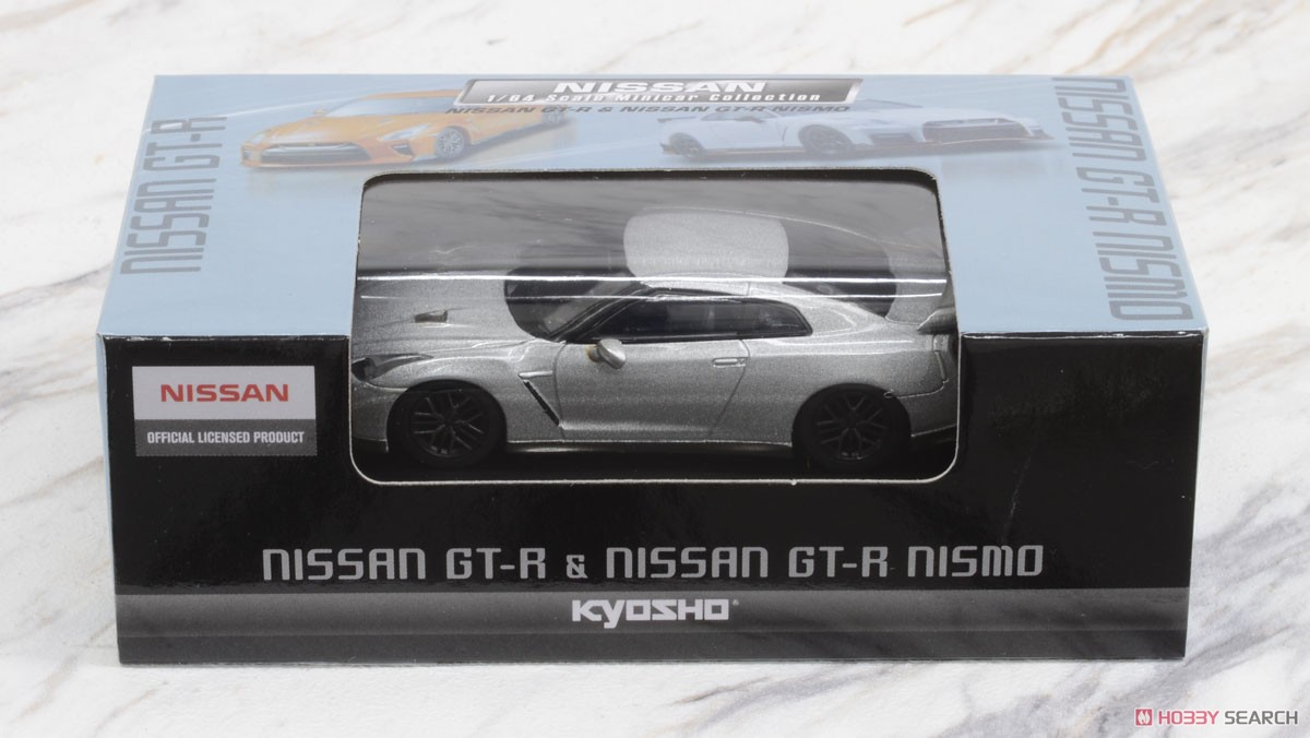 Nissan GT-R Silver (Diecast Car) Package1