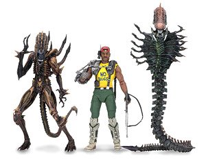 Alien/ 7inch Action Figure Series 13 Kenner (Set of 3) (Completed)