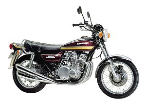 KAWASAKI 900Super4(Z1) 玉虫マルーン (ミニカー)